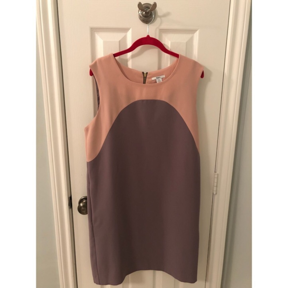 Bar III Color-block Shift Dress